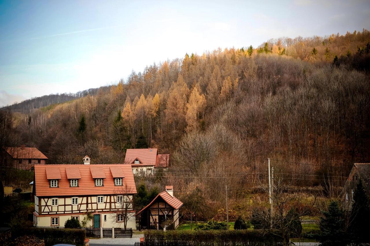 Dom Tkacza Lägenhet Pieszyce Exteriör bild